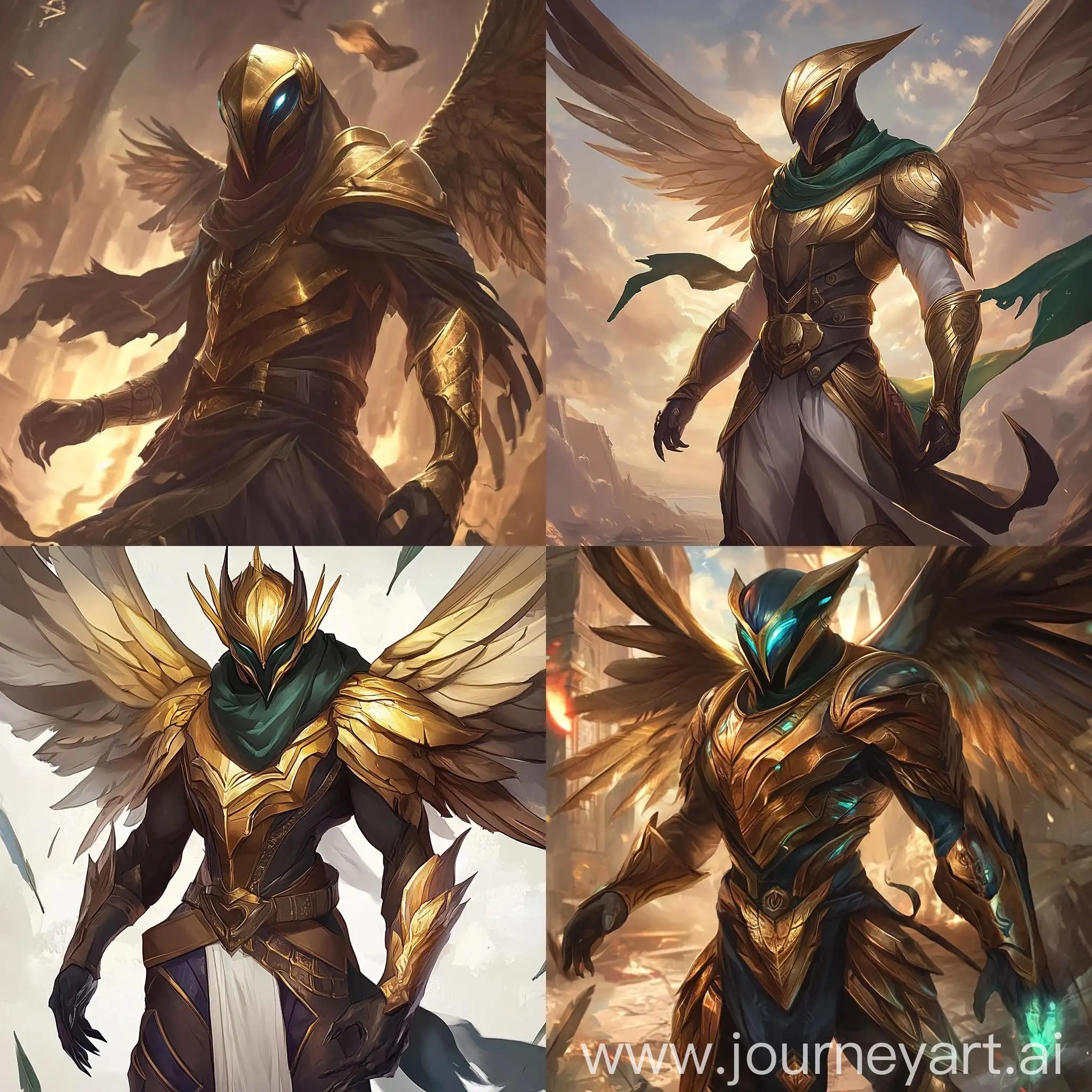 League-of-Legends-Azir-Character-Art-with-Detailed-Sand-Magic