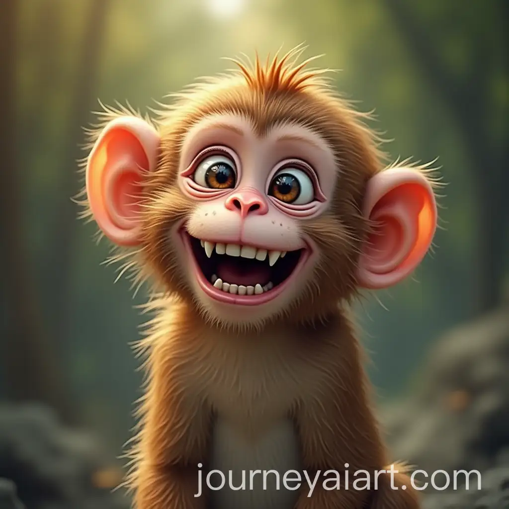 Playful-Monkey-Making-Jokes-with-a-Cheeky-Expression