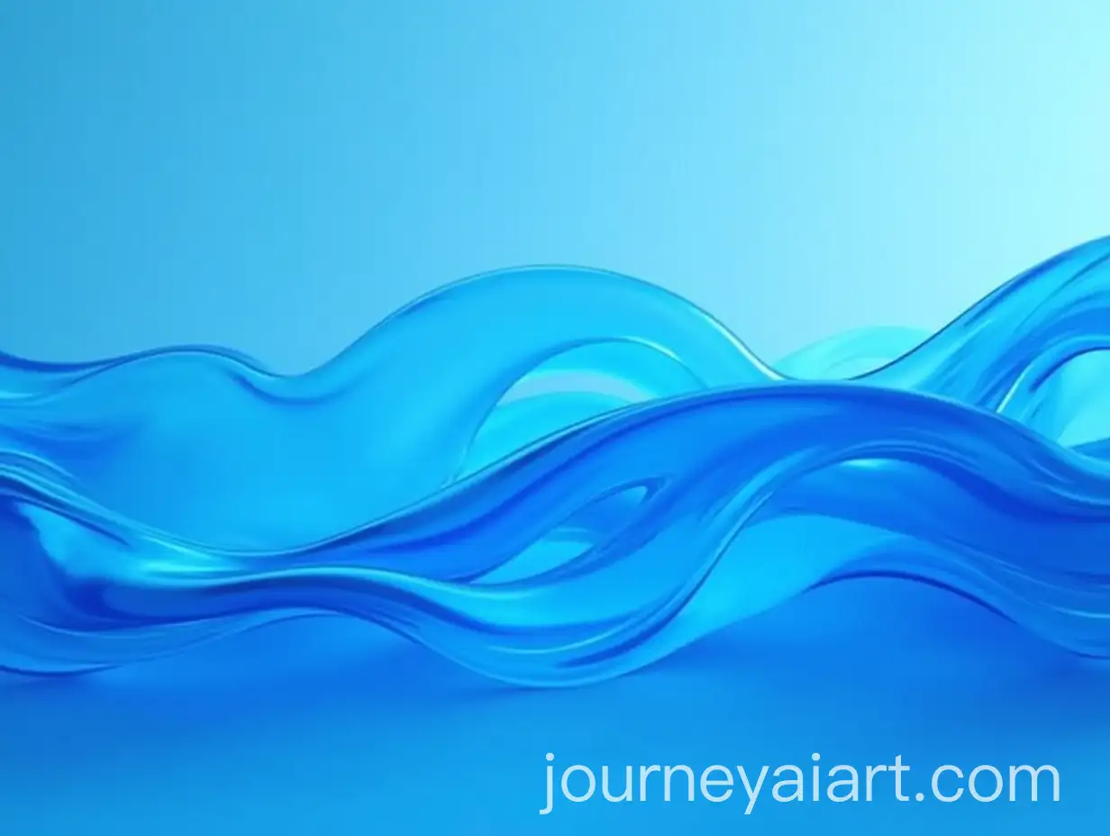 Abstract-Flowing-Blue-Wave-Translucent-in-4K