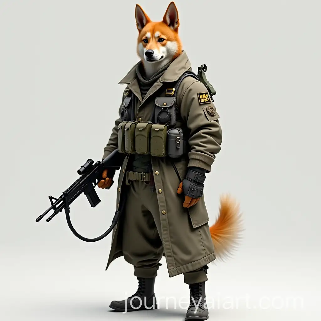 Personified-Military-Dog-Warrior-with-Machine-Gun-in-HyperRealistic-CG-Style
