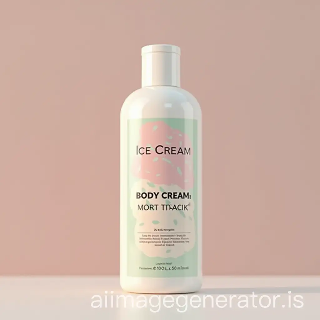 Body-Cream-Bottle-with-Ice-CreamInspired-Label-and-Soft-Color-PaletteAI-Image-Prompt-Expansion