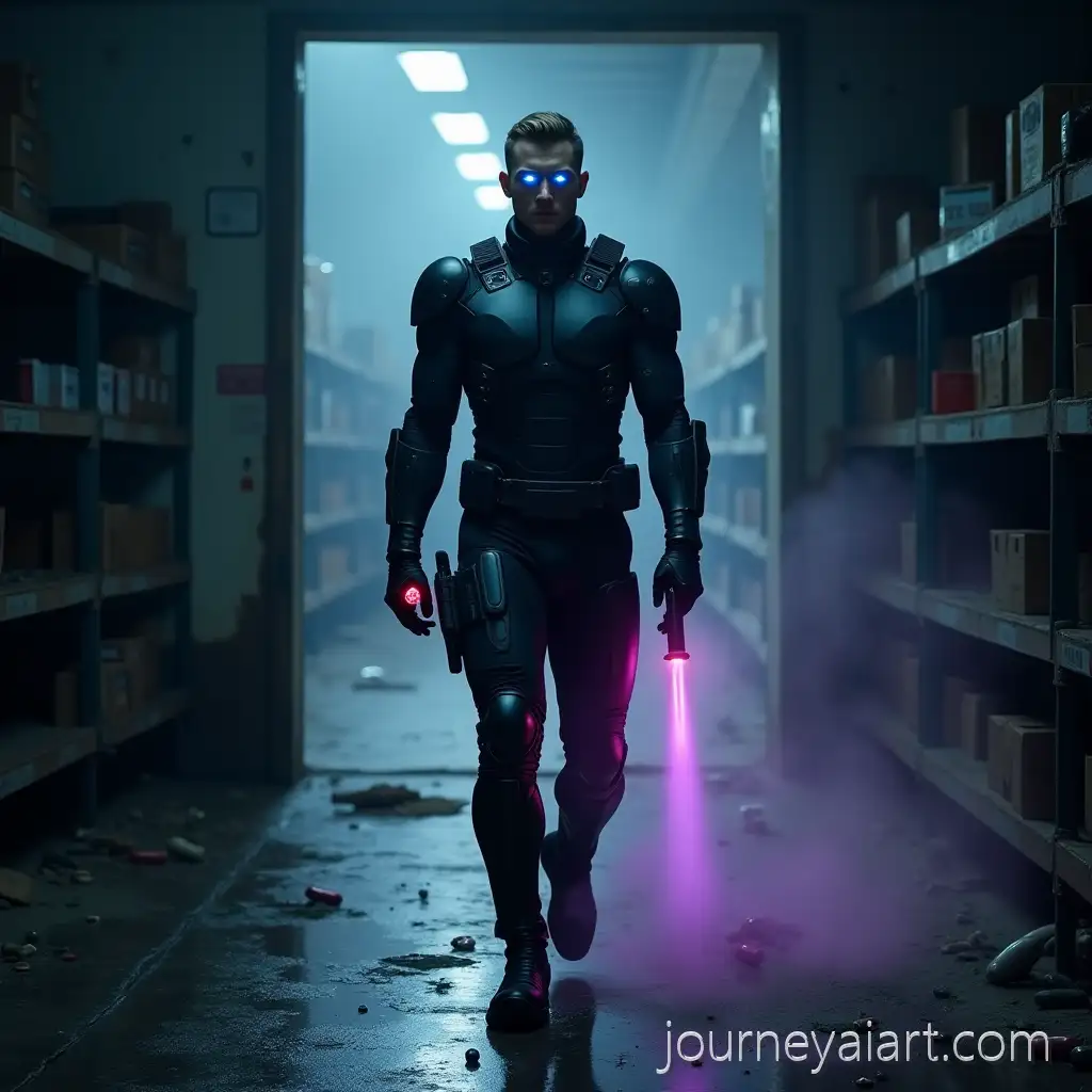 Elite-Male-Government-Agent-in-Dystopian-Pharmaceutical-Warehouse