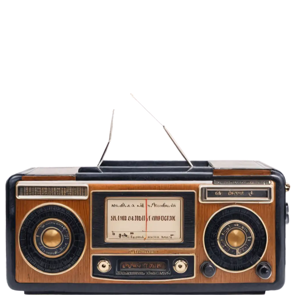 Retro-Radio-PNG-Image-Front-View-Design-for-Nostalgic-Appeal