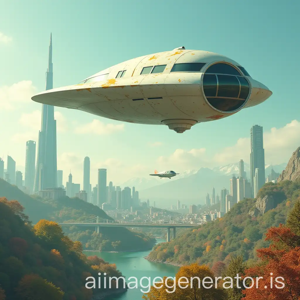 Futuristic-SciFi-City-with-Flying-Cars-and-Ecological-Buildings