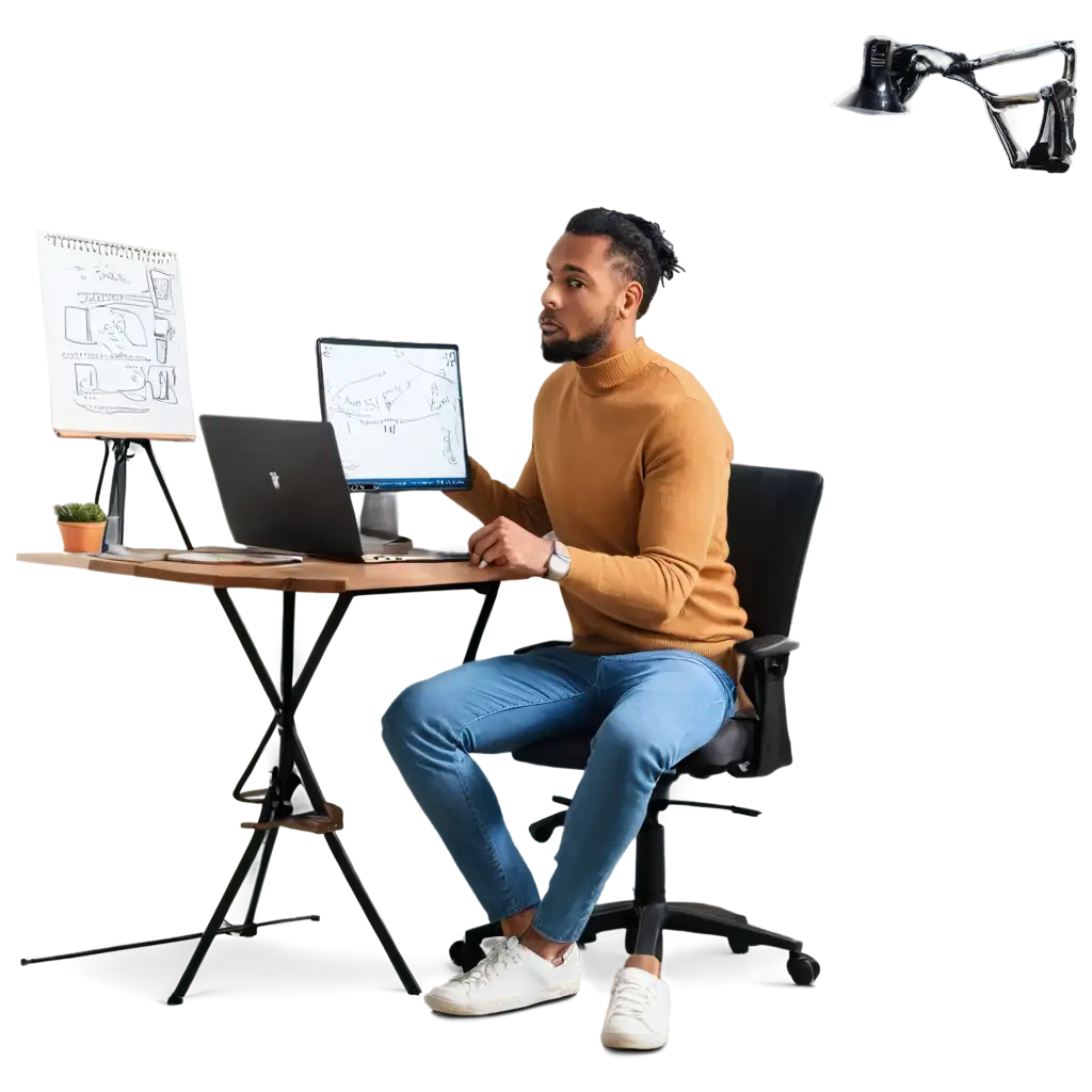 Engaging-PNG-Image-of-a-YouTuber-Teaching-Interior-Design-in-a-Home-Studio-Setup