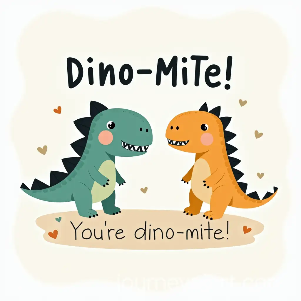 Adorable-Dinosaur-Sticker-Set-with-Fun-Sayings