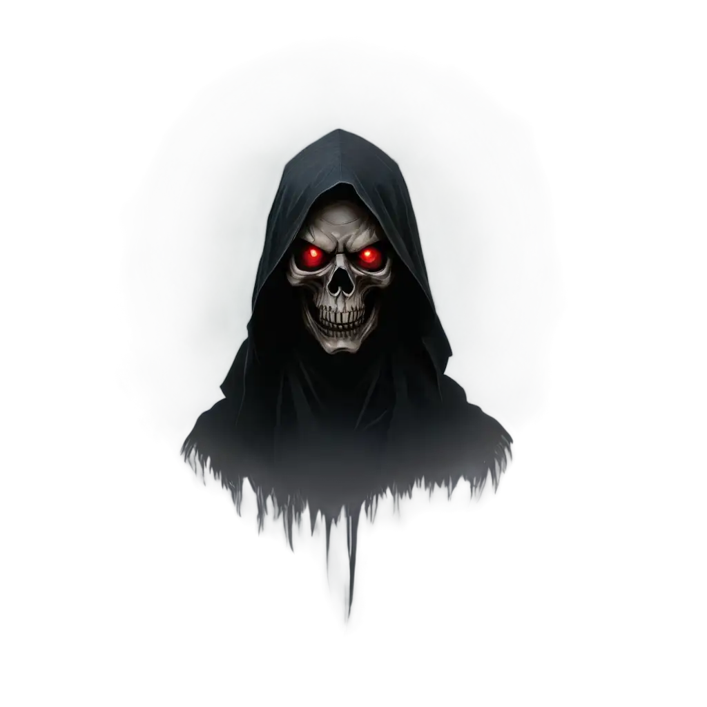 Glowing-Red-Eyes-Behind-Demonic-Skull-PNG-with-Shadow-and-Death-Shroud