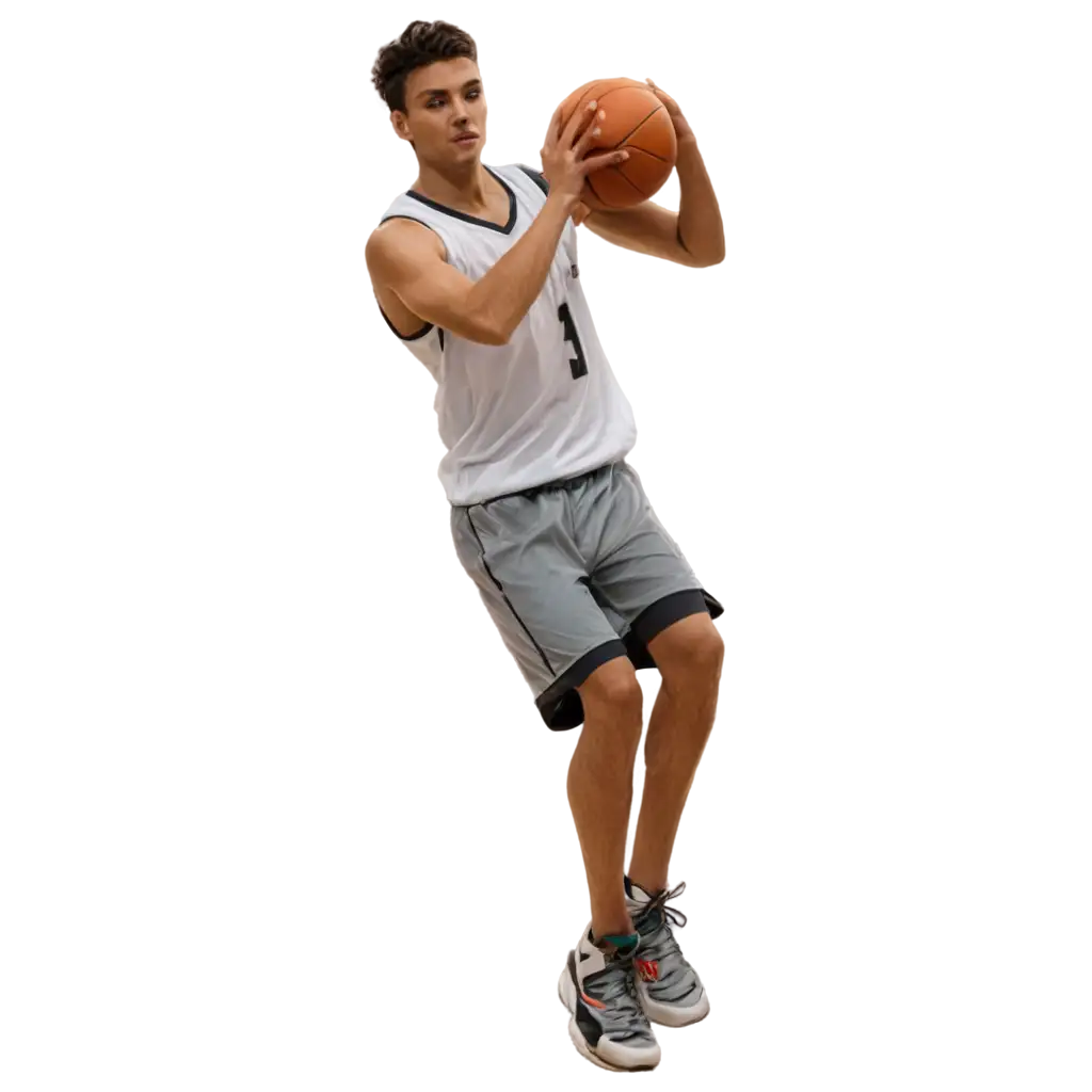 Dynamic-PNG-Image-of-a-Basketball-Player-Shooting-a-Basketball-in-White