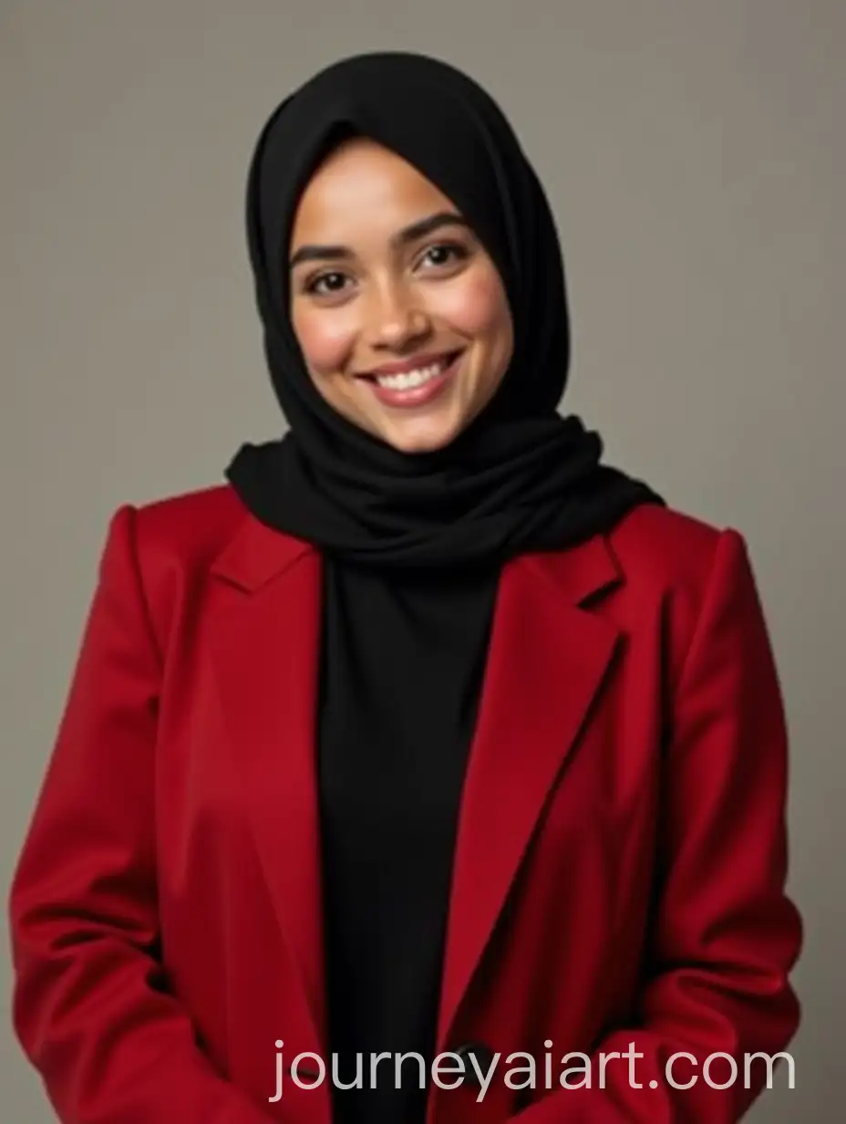 SmAI-Art-Prompt-Expansioniling-Hijabi-Muslim-Girl-in-Red-Blazer-with-Black-Hijab