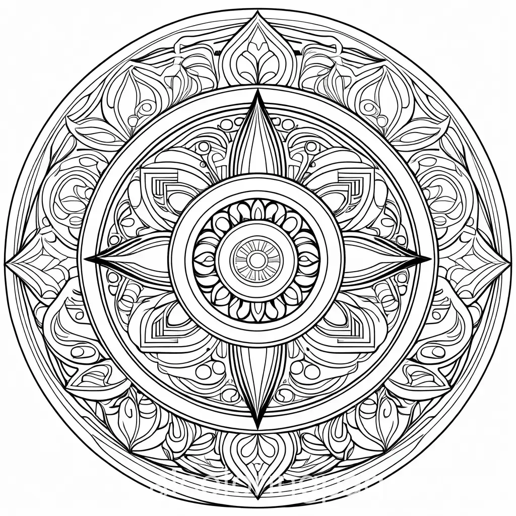 Christian-Themed-Mandala-Coloring-Page-with-Scripture-Reference-for-Kids