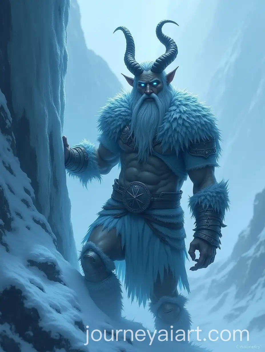 Stoic-Mountain-Warrior-in-Ice-Armor-Climbing-a-Frozen-Cliff