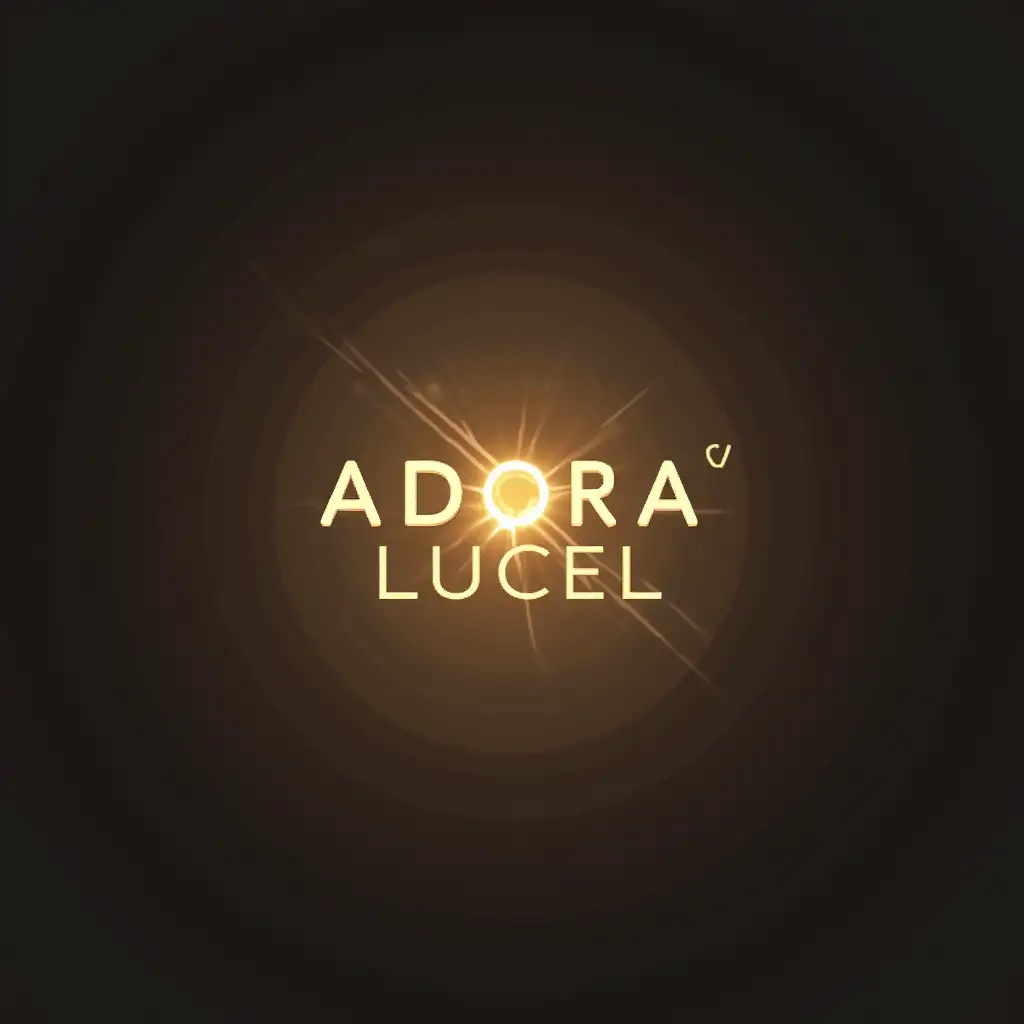 I want a logo for a lighting store called Adora Lucel