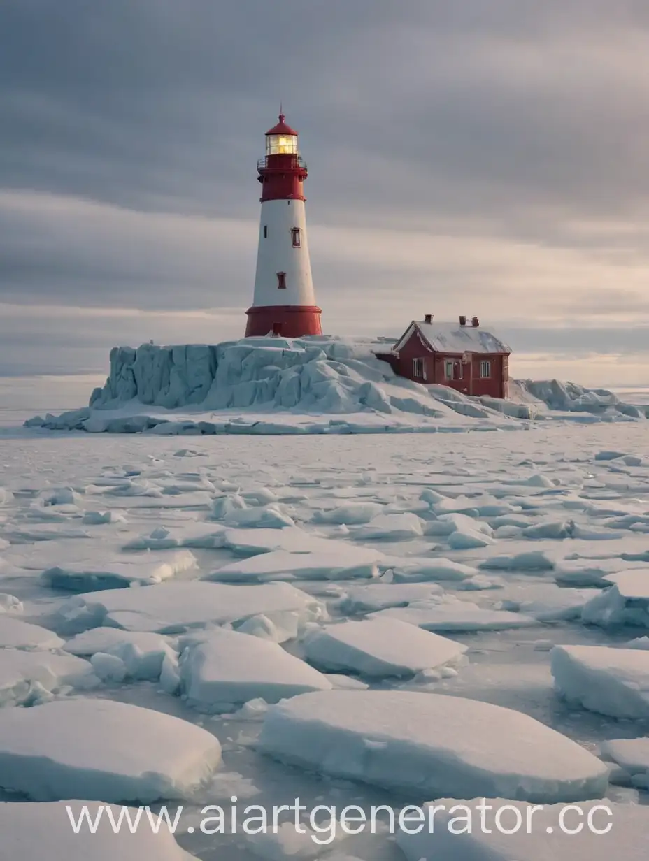 Frozen-Lighthouse-in-Arctic-Ice-Landscape