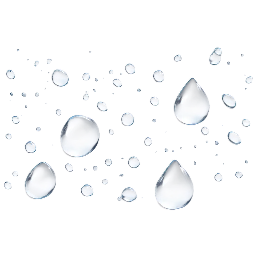 Realistic-Water-Drops-PNG-HighQuality-Transparent-Image-for-Versatile-Use