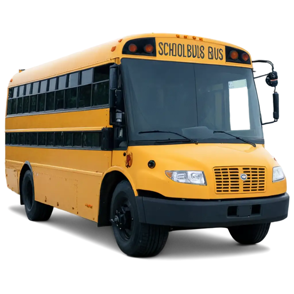 Discover-the-Clarity-of-a-PNG-Image-Canadian-School-Bus-on-a-Quiet-Road