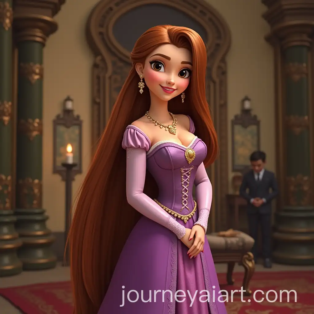 Bollywood-Actress-Alia-Bhatt-as-Rapunzel-Character-in-Magical-Setting