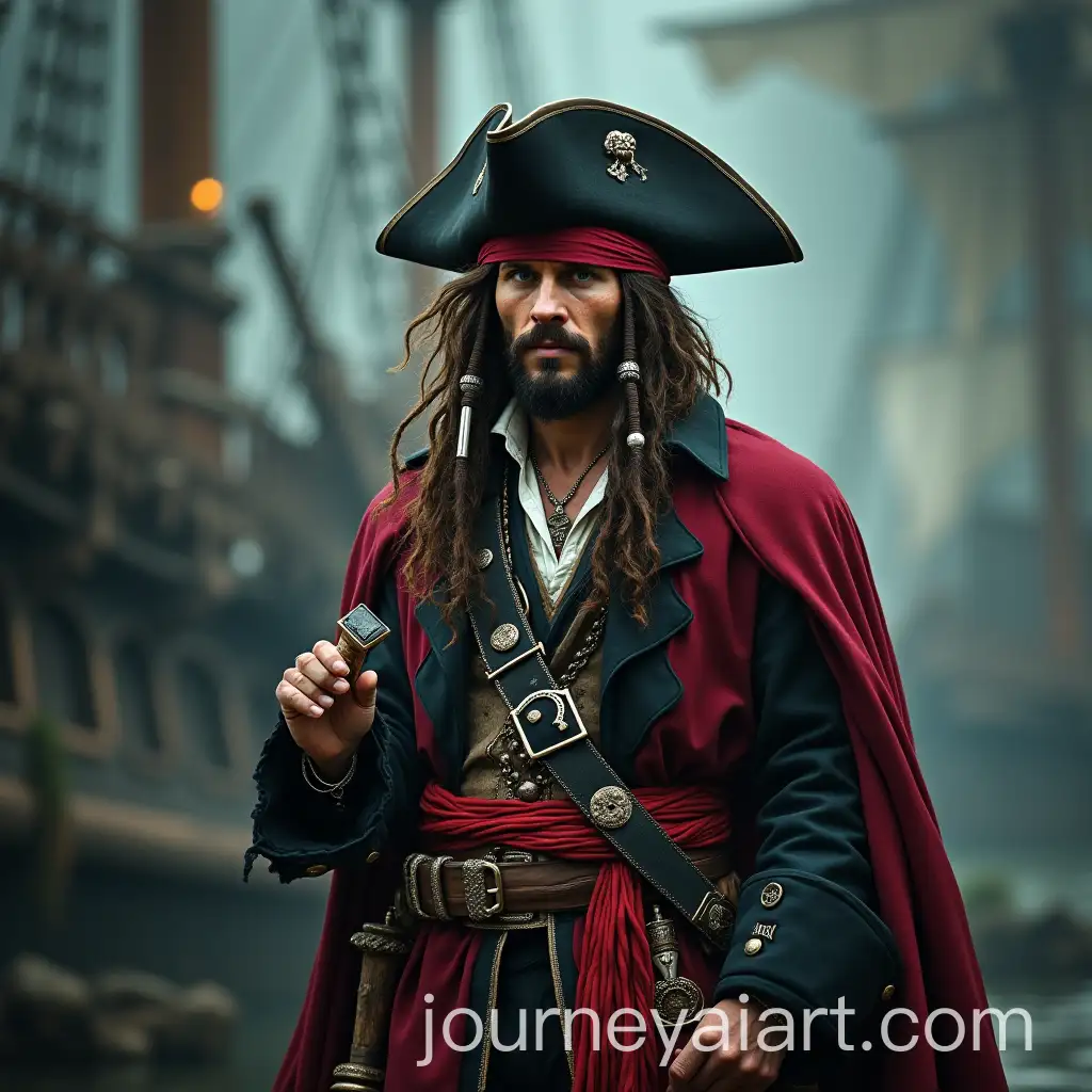 Soccer-Player-Messi-as-a-Pirate