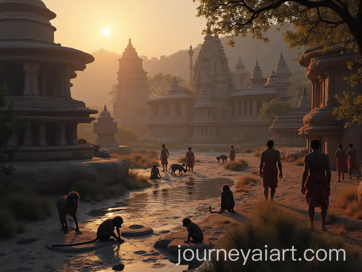 Mythical-Kishkindha-Monkey-Kingdom-in-the-RamayanaKishkindha-Render-Expansion-with-Dramatic-Lighting