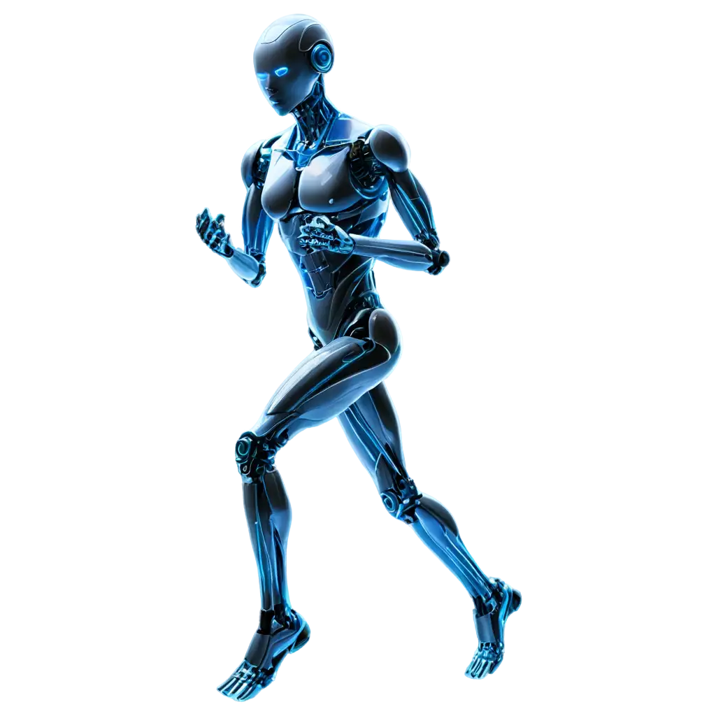 Sleek-Humanoid-Robot-Sprinting-Through-HighTech-Lab-PNG-Image-with-Glowing-Blue-Lines