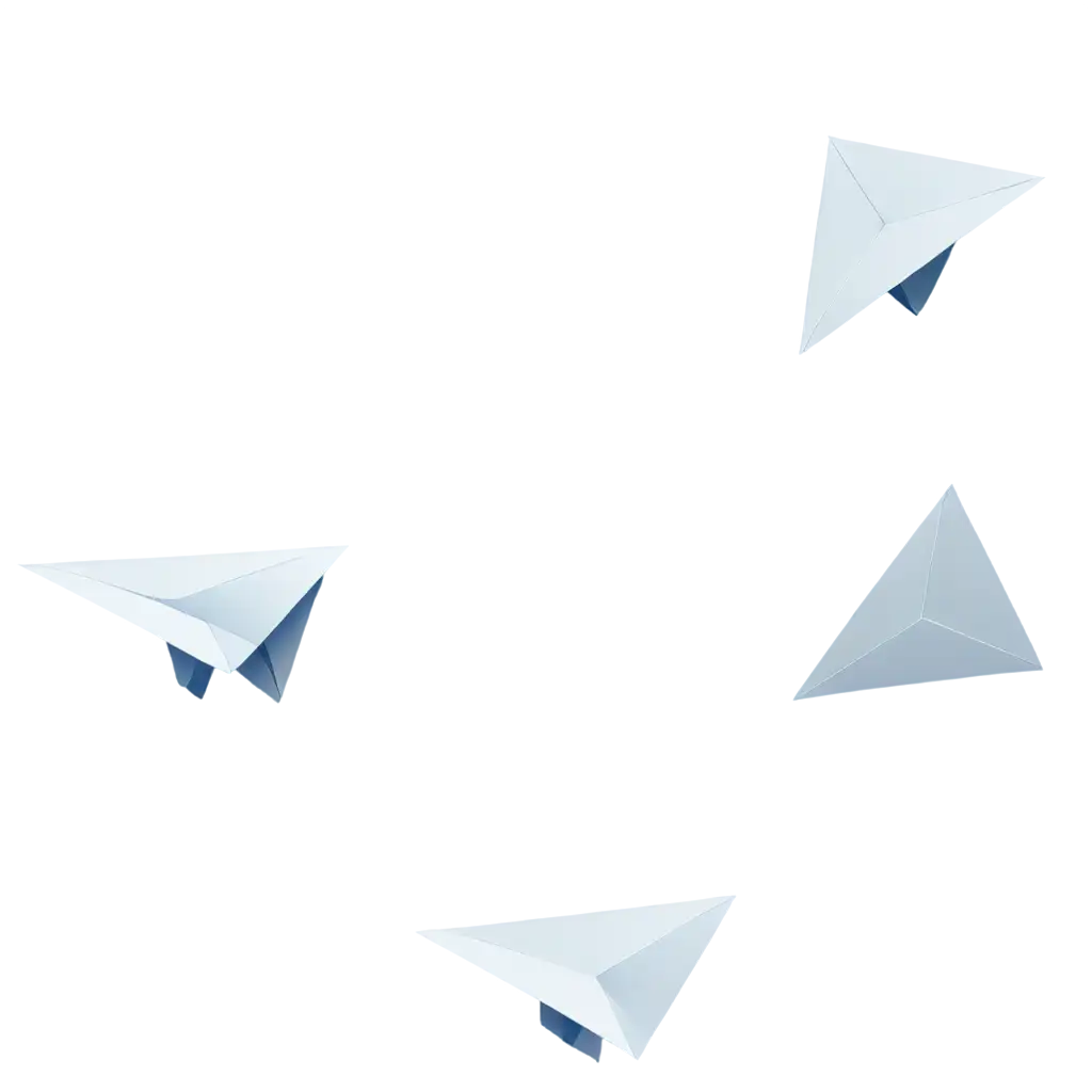 Flying-Paper-Airplane-Telegram-3D-PNG-Image-for-Digital-Communication-and-Creative-Projects