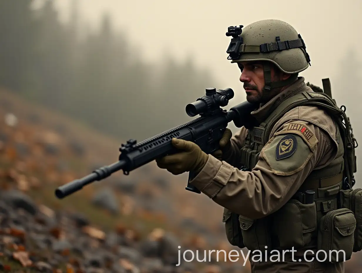 Soldier-in-Battle-During-War-with-Intense-Action