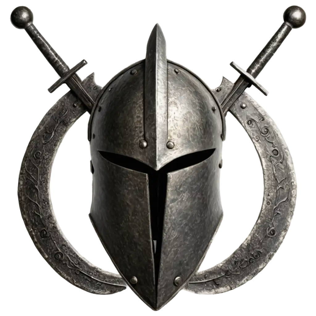 Spartan-Helmet-on-Shield-with-Swords-PNG-Image-for-Historical-and-Tactical-Designs