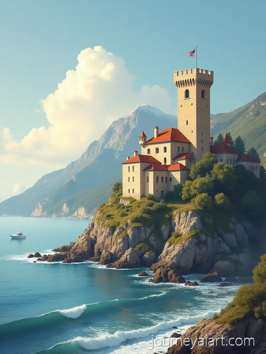 FestiveBirthday-Invitation-Castle-Valmy-Birthday-Invitation-at-the-Castle-of-Valmy-with-Sea-and-Mountain-Views