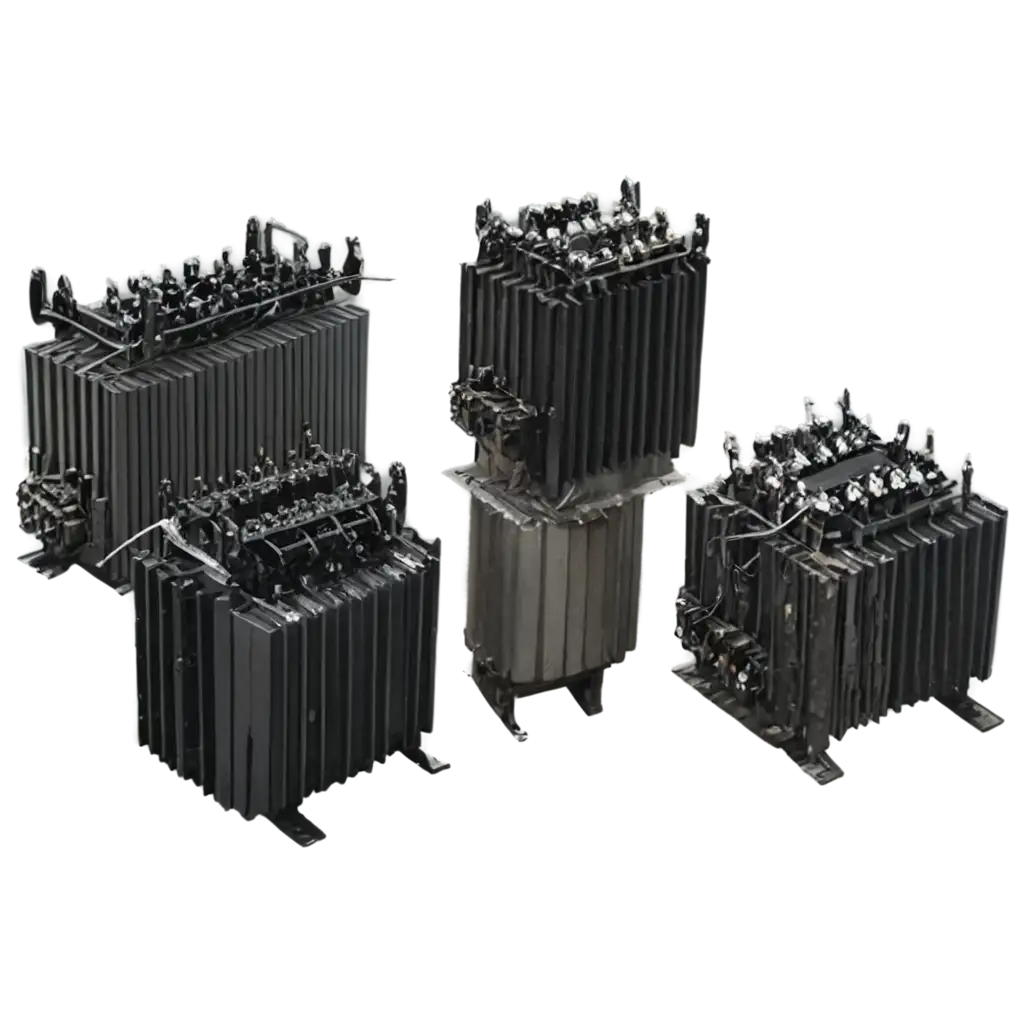 HighQuality-PNG-of-Different-Electric-Transformers-in-OnePNG-Image-Usage-Scenarios-Frame-for-Versatile-Use