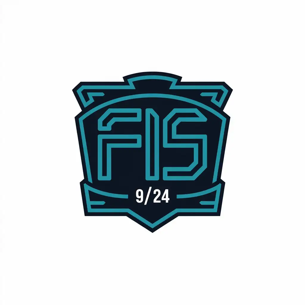 LOGO Design for 924 Vector Logo Featuring FIS Symbol for the Automotive Industry