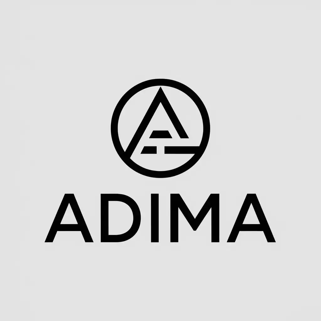 LOGO Design for ADIMA Modern Vector Design for Technology Industry