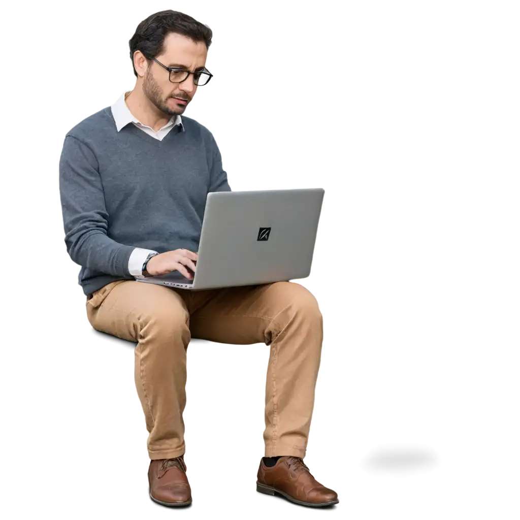 HighQuality-PNG-Image-of-a-Man-with-Laptop-Editing-Perfect-for-Professional-Use