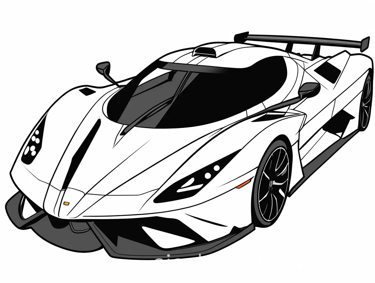 SSC-Tuatara-Driving-Coloring-Page-in-Line-Art-Style