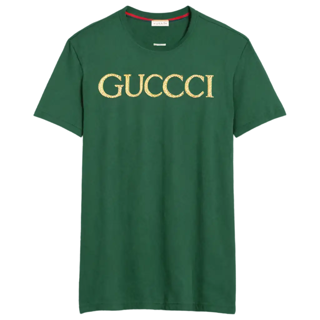 Stylish-Gucci-TShirt-PNG-HighQuality-Fashion-Imagery