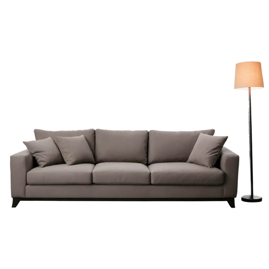 HighQuality-PNG-Image-of-Sofa-and-Floor-Lamp-for-Versatile-Design-Projects