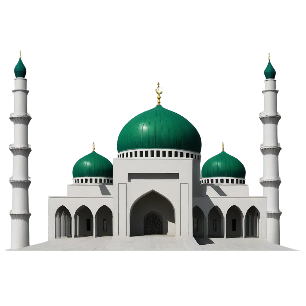 Realistic-Mosque-PNG-Image-for-Diverse-Applications