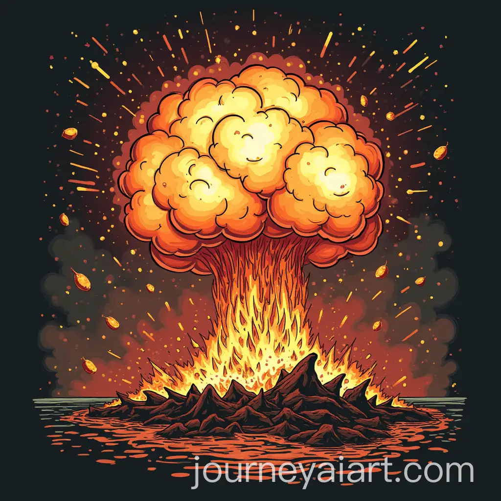 TShirt-Featuring-a-Funny-Joke-About-Explosion