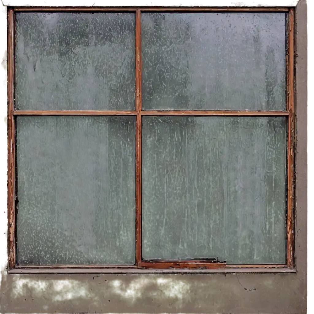 Old-Clear-Window-and-Dirty-Windows-PNG-HighQuality-Image-for-Artistic-and-Visual-Projects