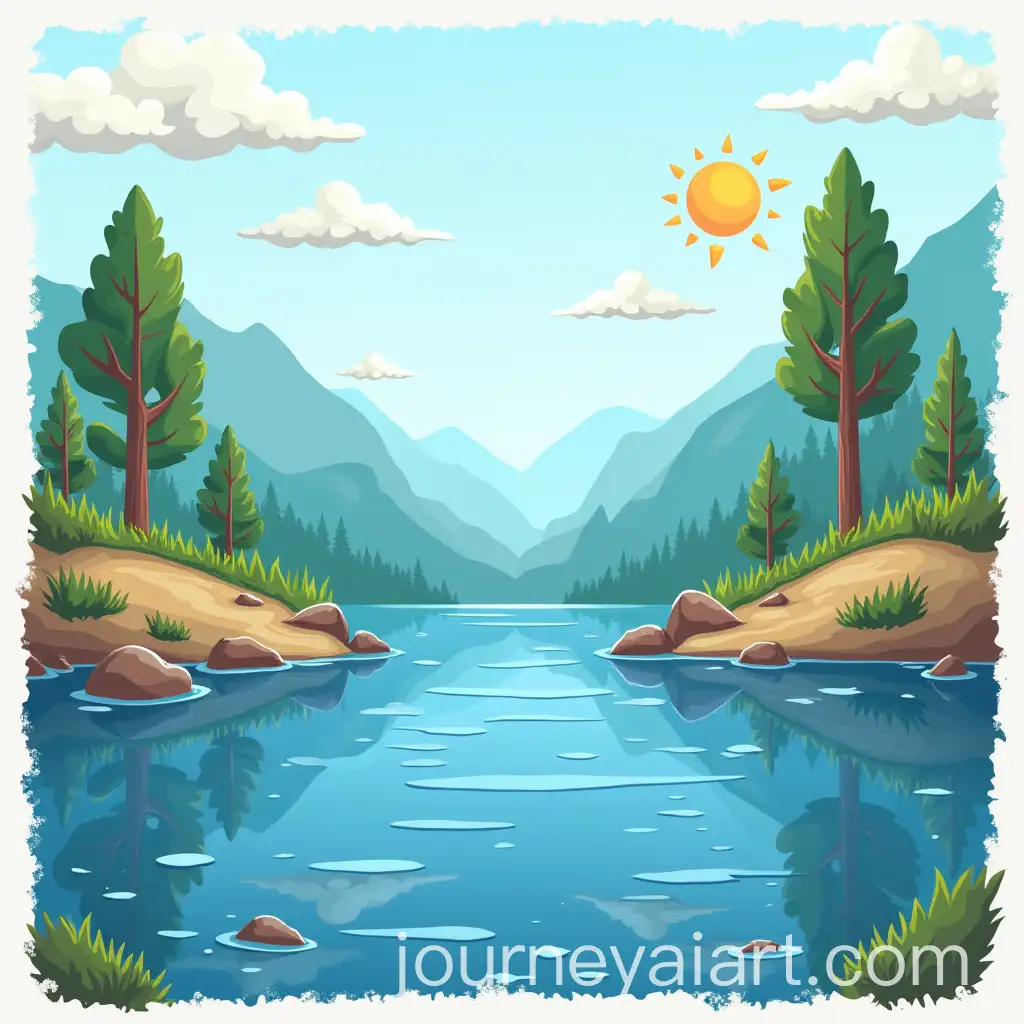 Water-Conservation-Poster-in-25-Art-Style