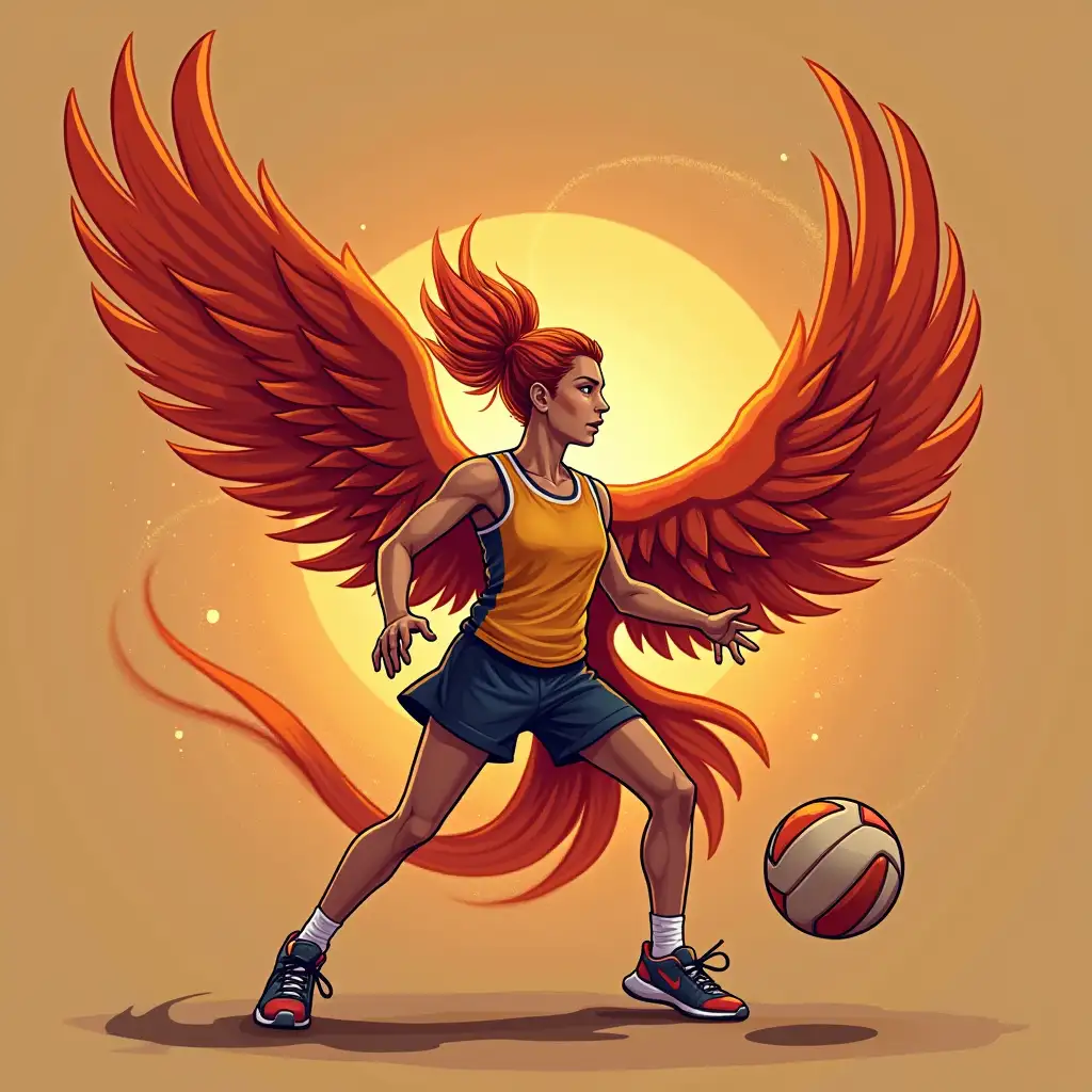 Phoenix and volleyball