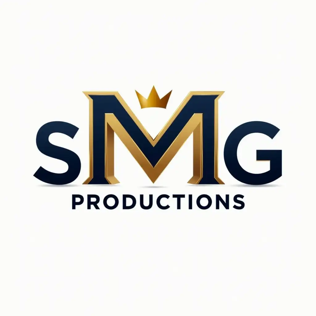 Typography-Logo-for-SMG-Productions-with-a-Triumphant-and-Victorious-Theme