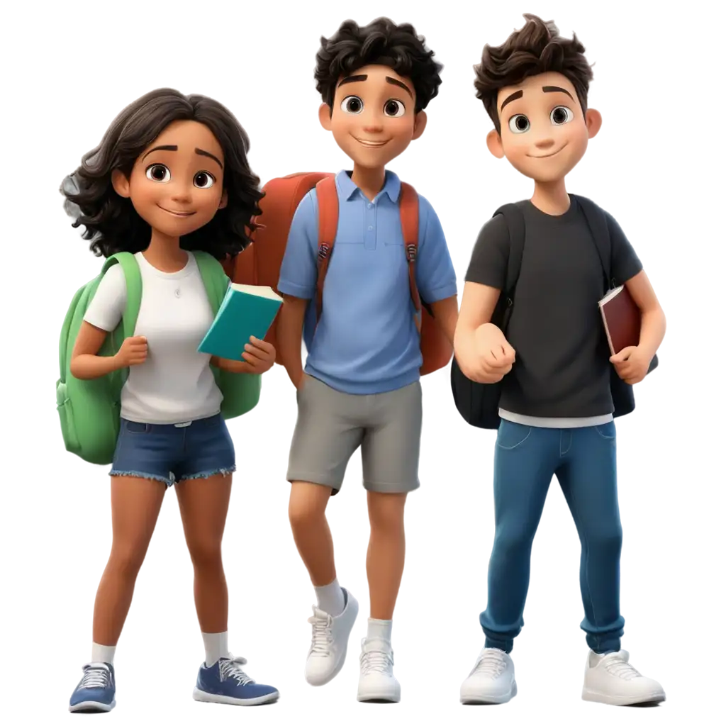 Happy-Cartoon-BoyPNG-Image-SEO-Optimization-Ready-for-New-Semester-PNG-Image-of-University-Student-with-New-Books