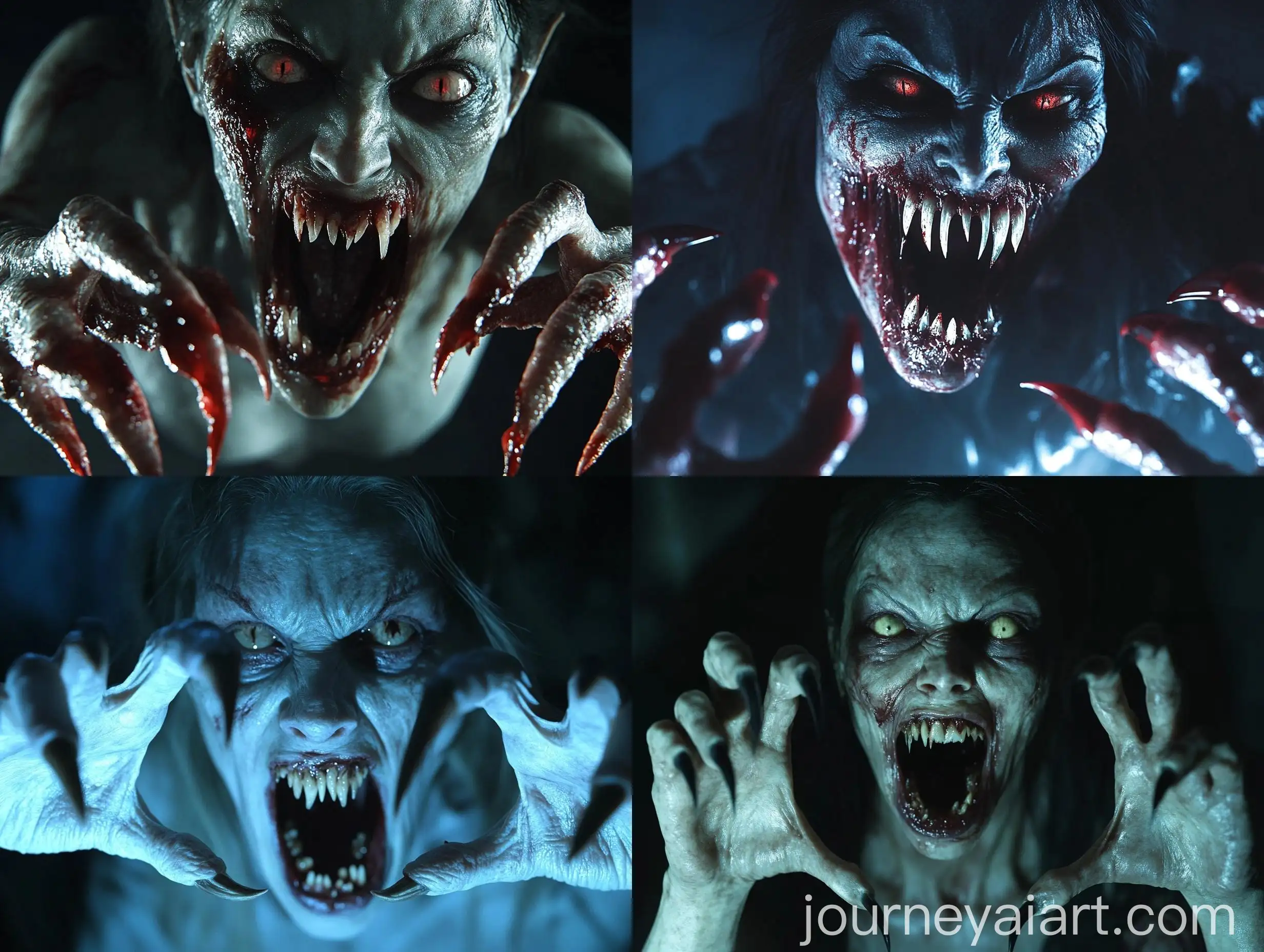 Nightmarish-Vampire-Woman-Ready-to-Pounce