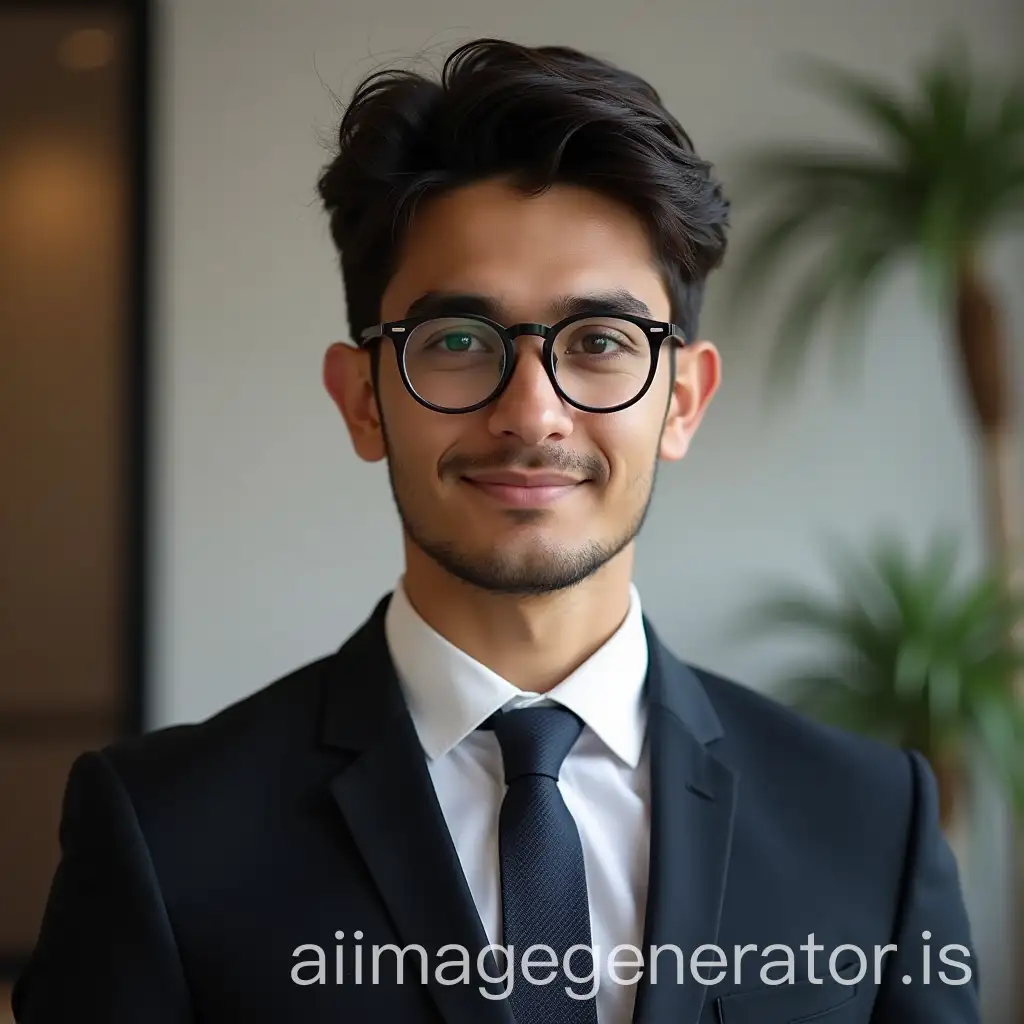 Young-Indian-Professional-in-Formal-Attire-Posing-for-LinkedIn-Profile-Picture