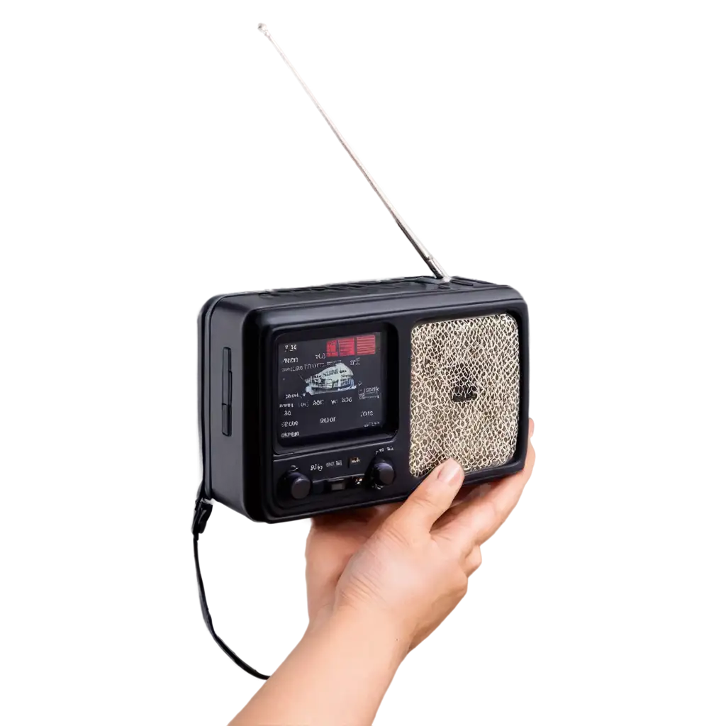 First-Person-View-Hand-Holding-Radio-PNG-Image