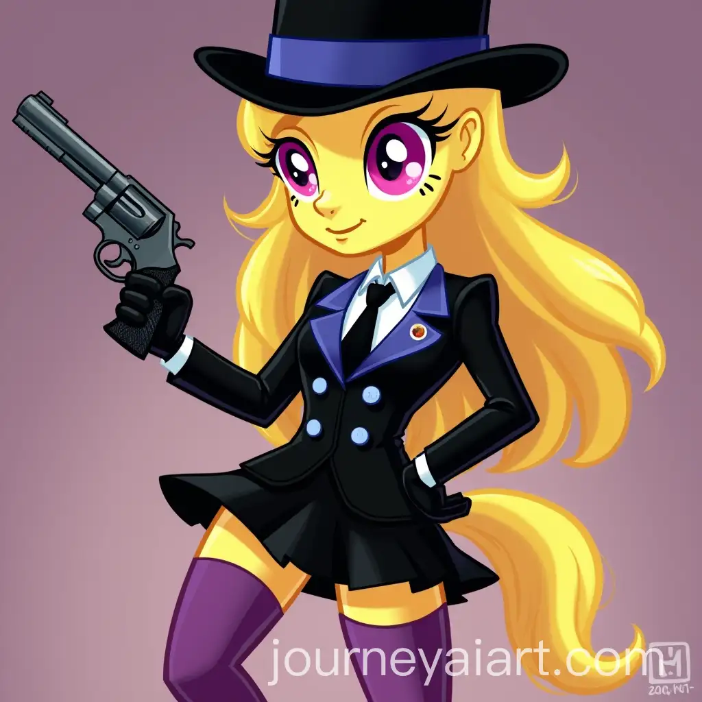 Adagio-Dazzle-in-Magician-Costume-with-Commissioner-Tudor-Moldovan-in-WWII-Era-Setting