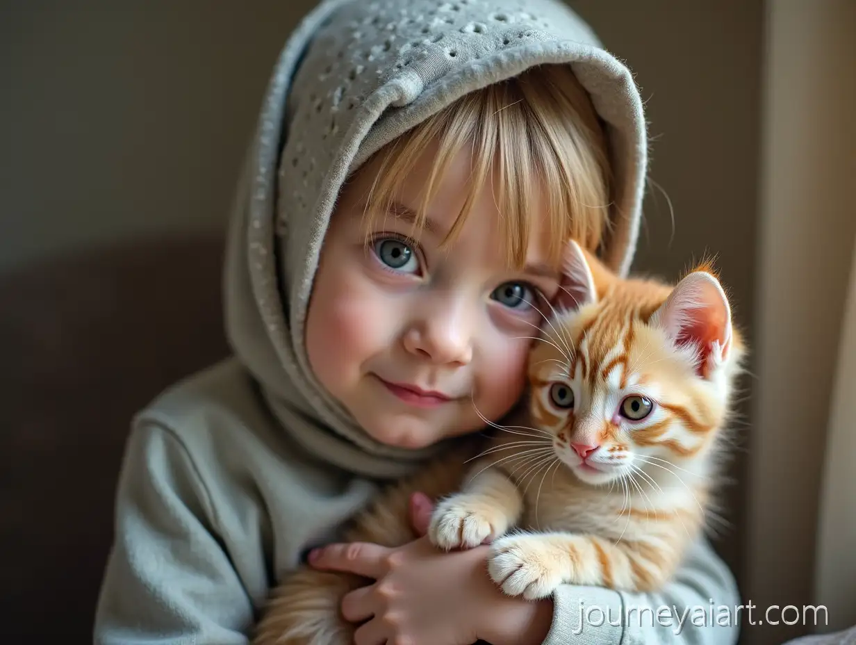 Girl-in-Hijab-CAI-Art-Prompt-Expansionuddling-Her-Kitten-in-a-Cozy-Setting