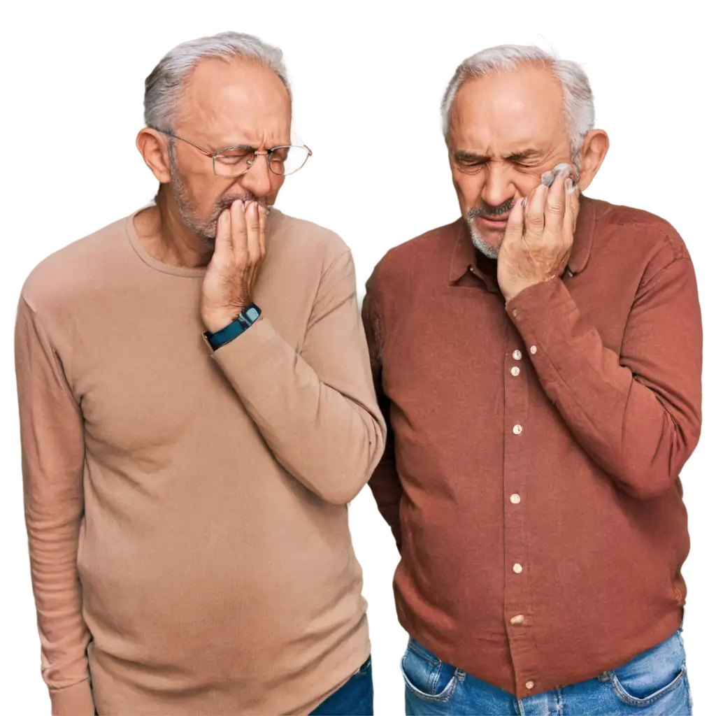 Toothache-Sufferer-HighResolution-PNG-Image-of-an-Old-Man