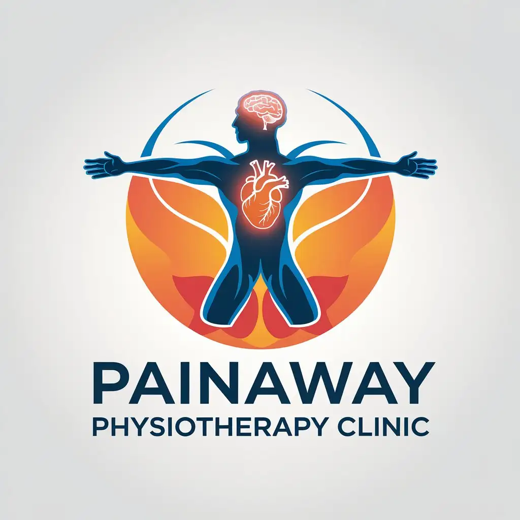 LOGO-Design-for-PainAway-Physiotherapy-Clinic-EyeCatching-Symbolism-with-Health-Wellness-Themes