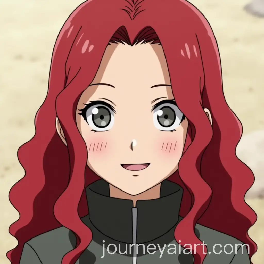 Manga-Character-with-Red-Curly-Hair-in-Shinobi-Uniform