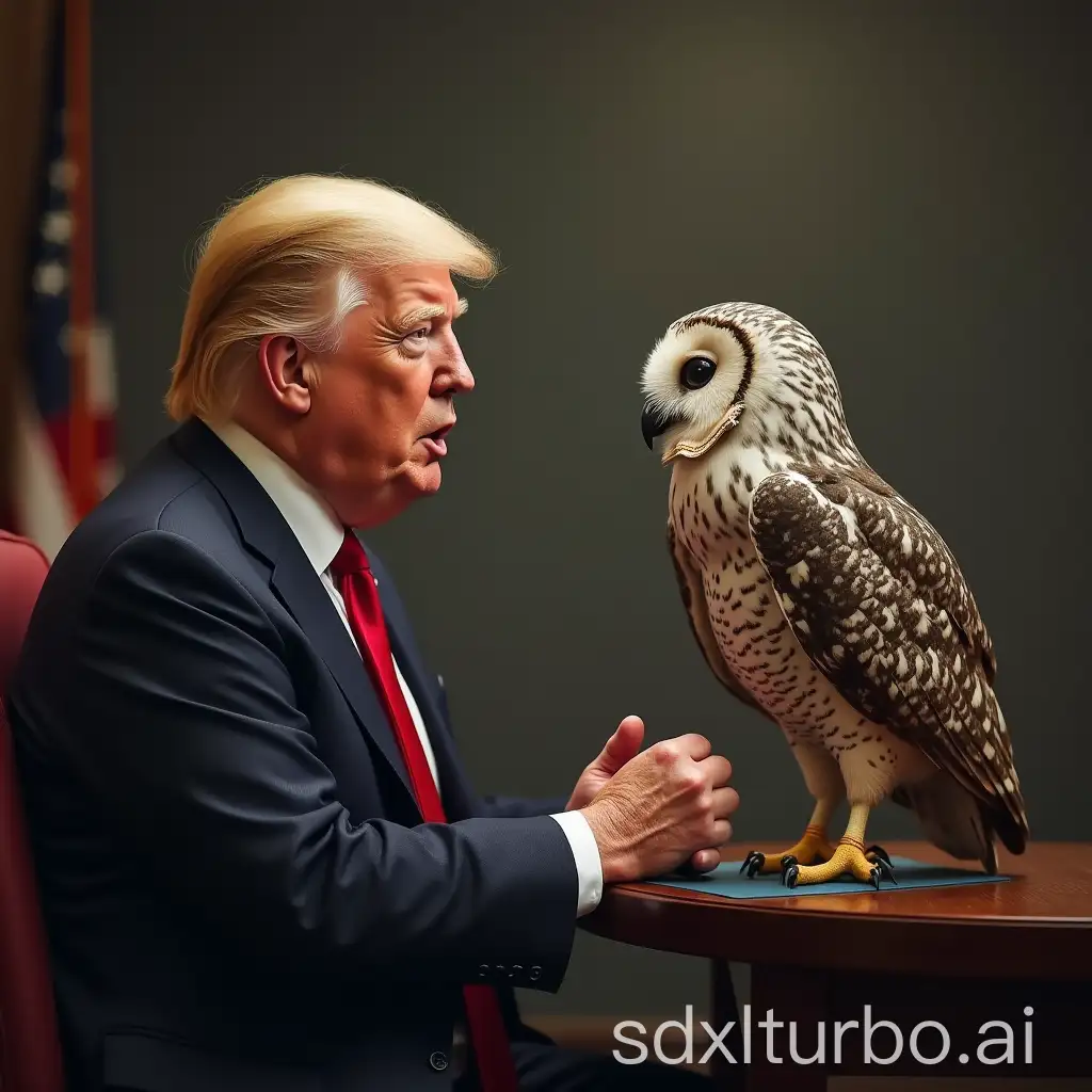 Donald-Trump-Interviewed-by-Owl-Journalist